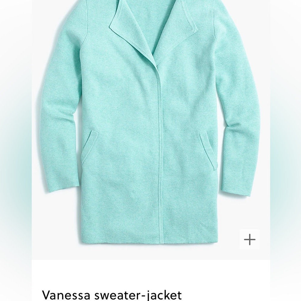 J Crew Vanessa Sweater Jacket